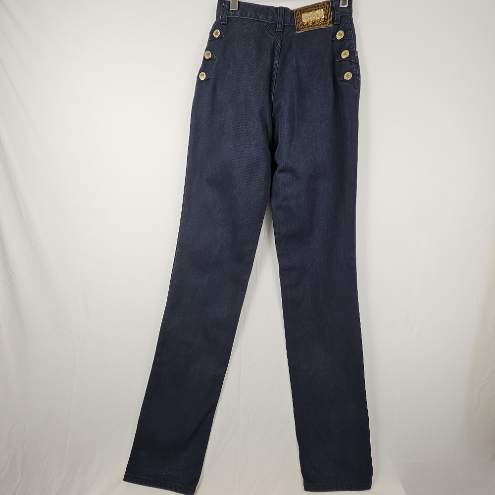 Lawman vintage 90s western style dark blue jeans size 3